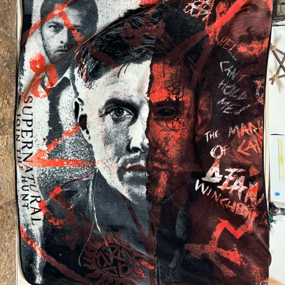 Supernatural Blanket Join the Hunt - 45”x60” - Picture 2 of 5